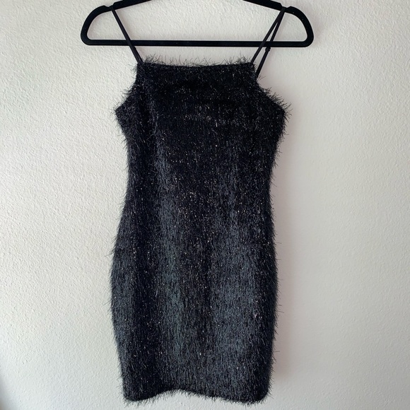 Fuzzy Mini Dress - Picture 3 of 7